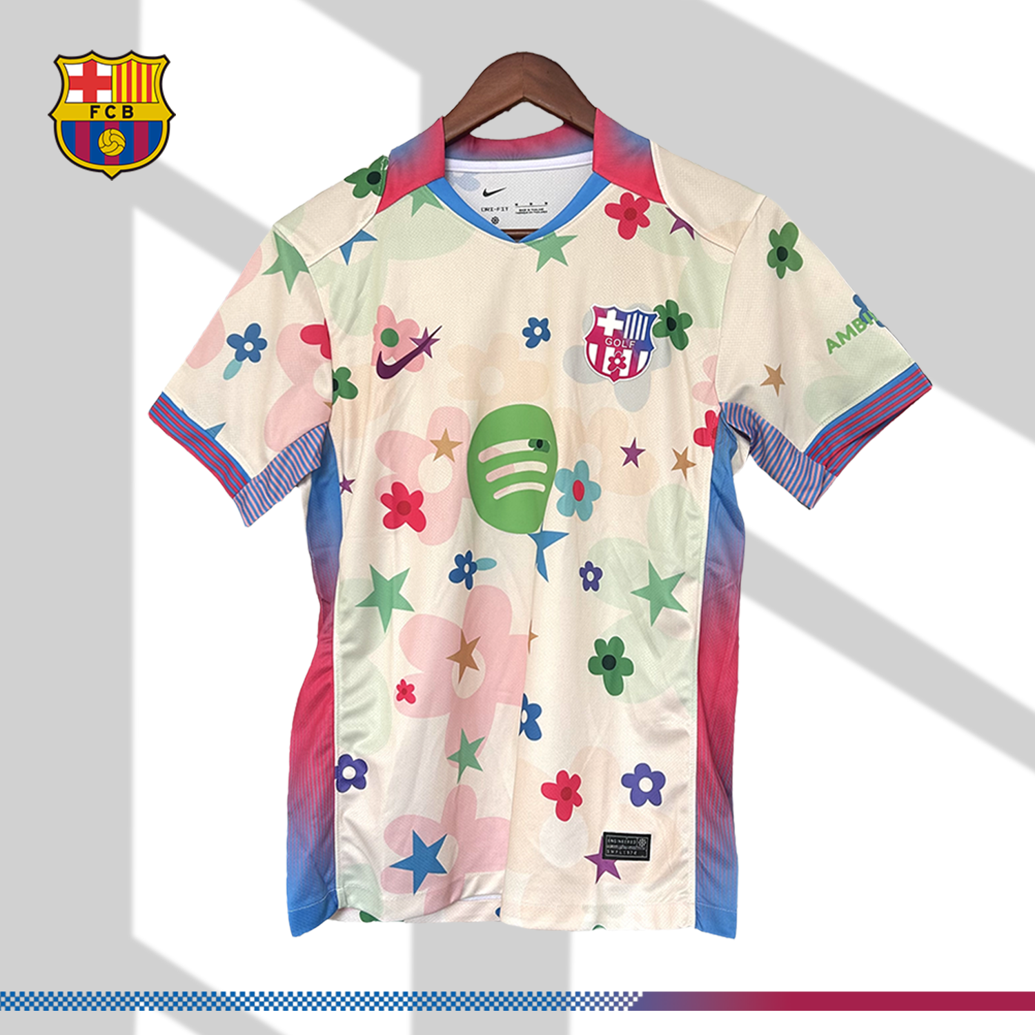 2025/2026 Barcelona Pre-match Football Jersey (Fan Edition)