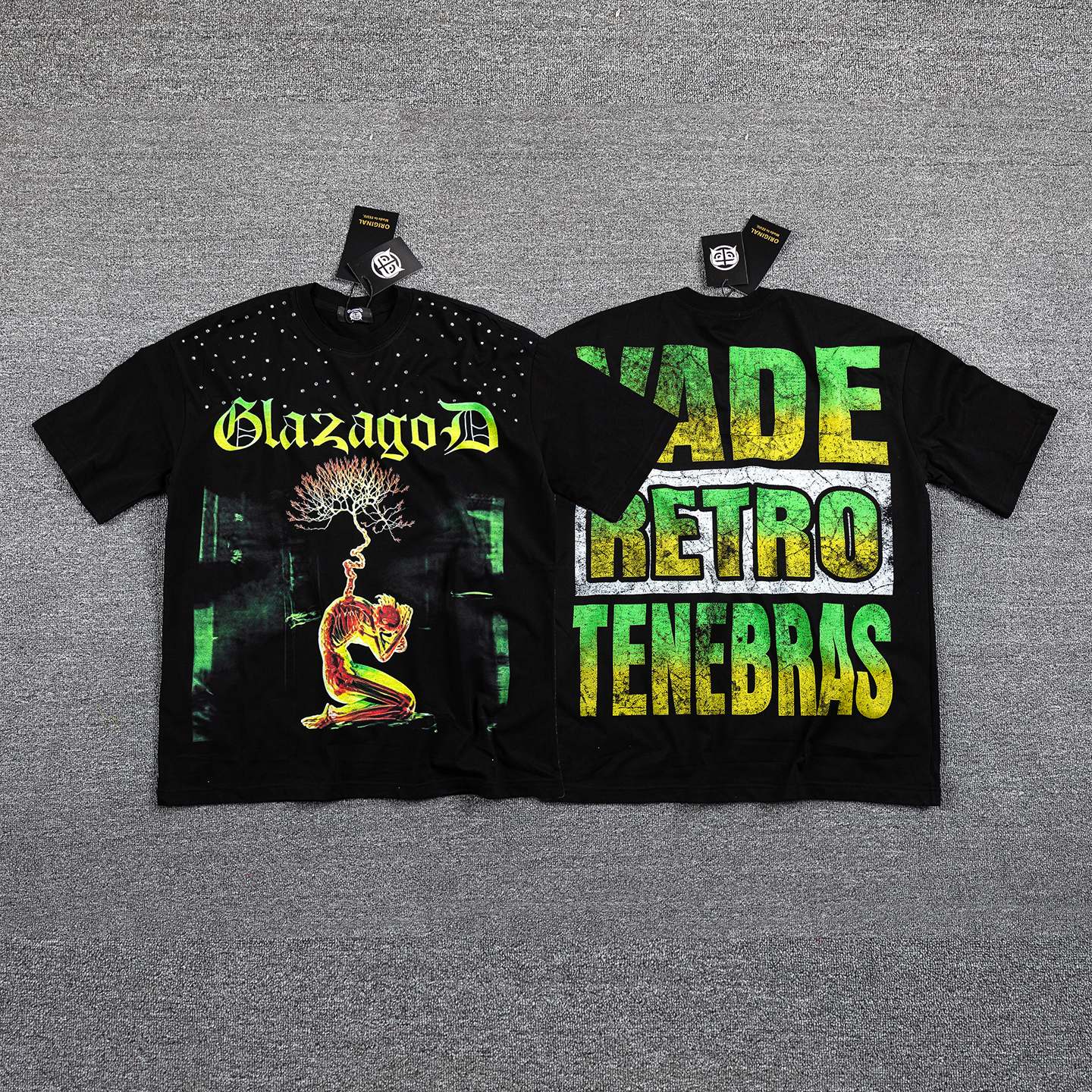 GLAZA GOD Human Tree Short Sleeve Shirt