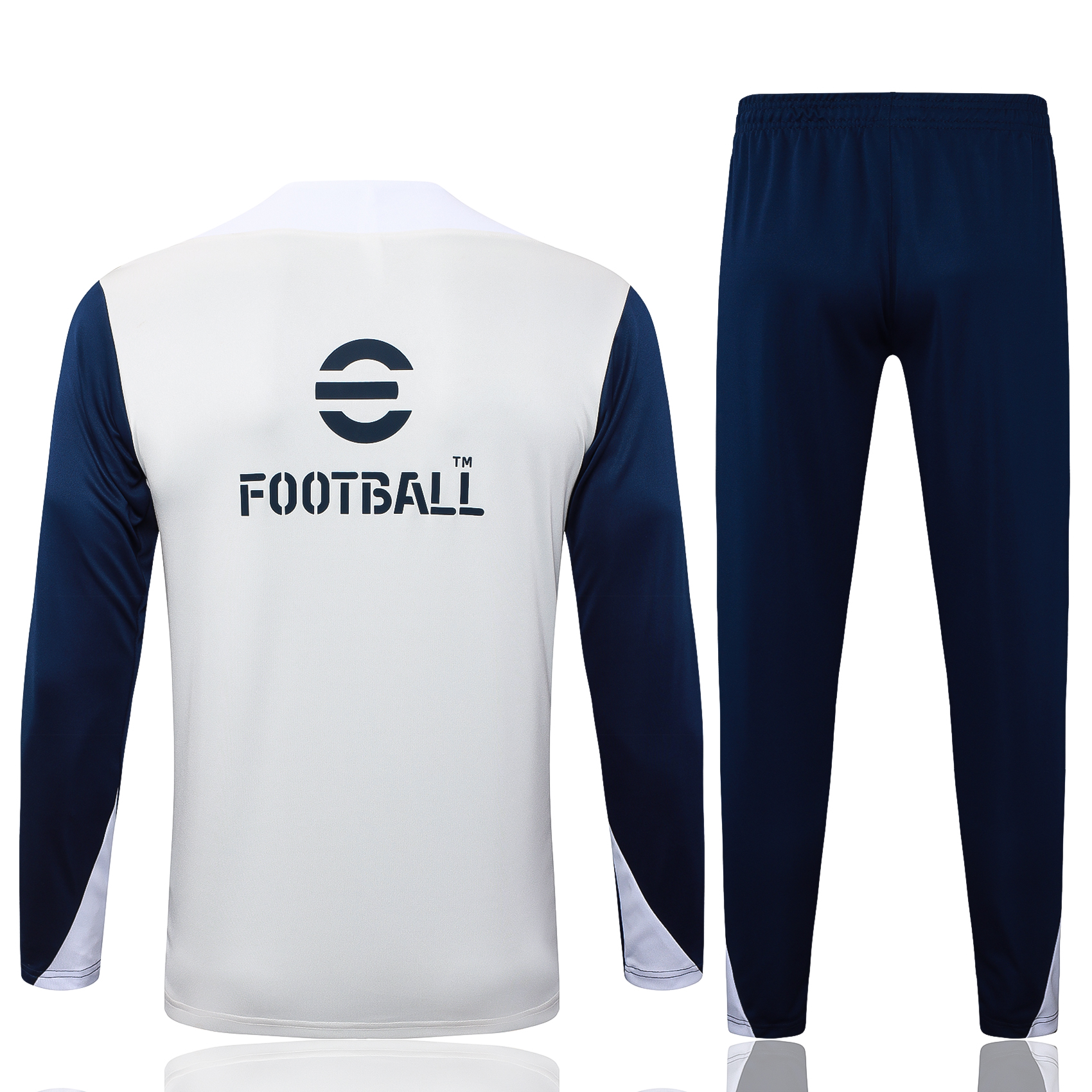 2025/2026 Inter Milan Creamy White Adult Half Zip Training Suit (Adult Kit)