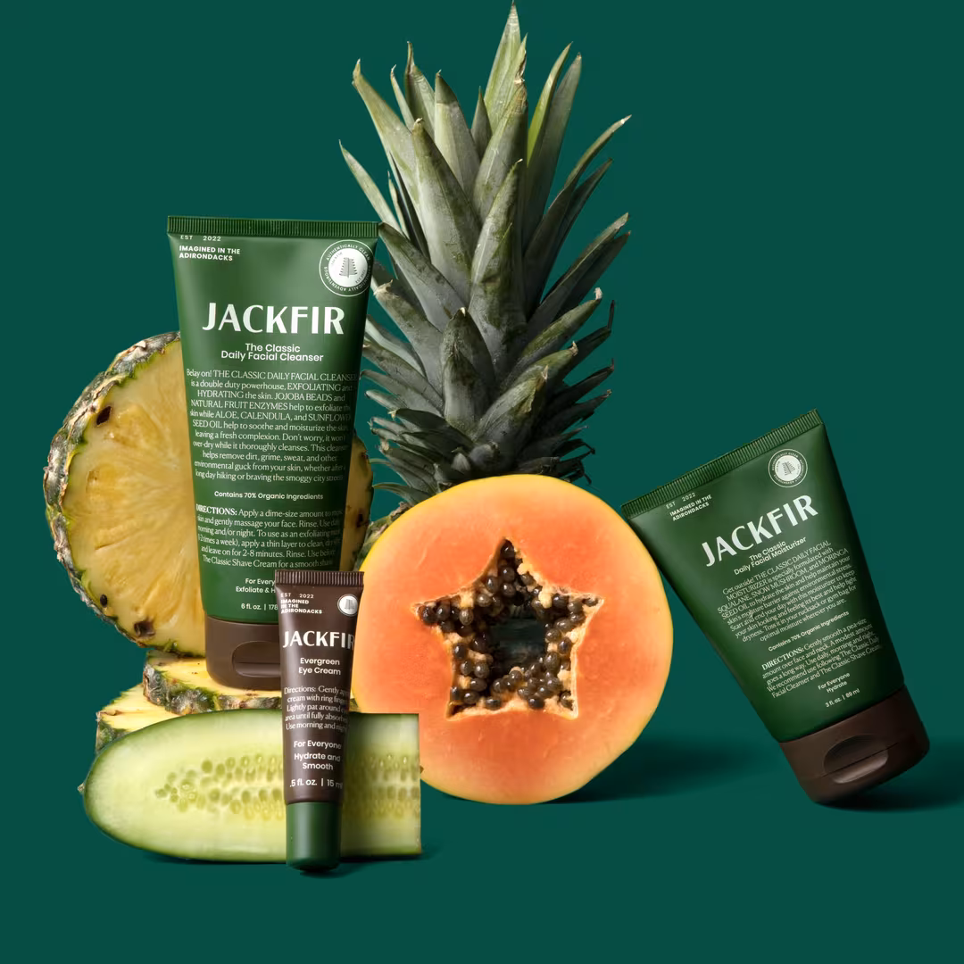 Jackfir  The Cleanser and Moisturizer and Eye Cream Set