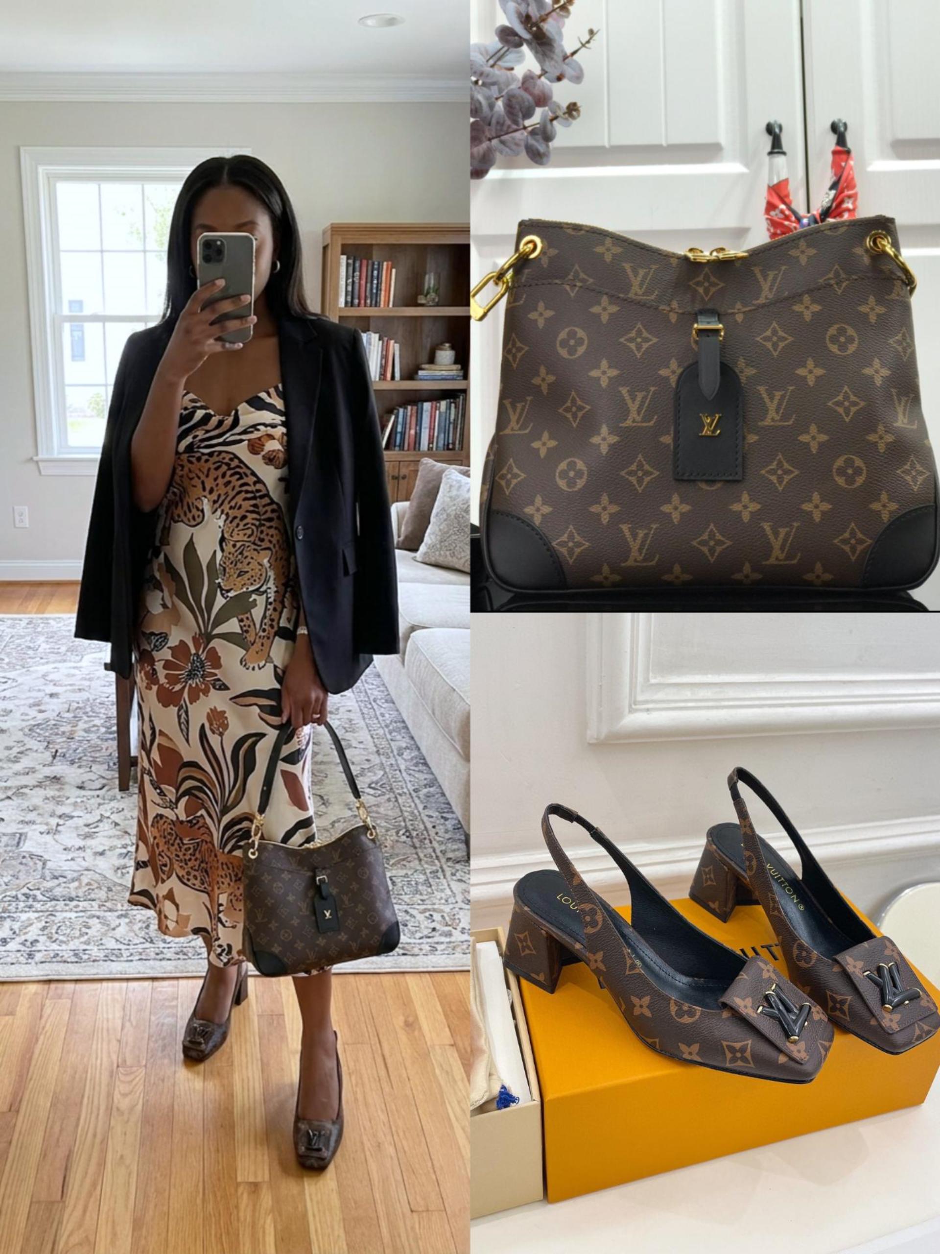 LV Shoes & Bag Set