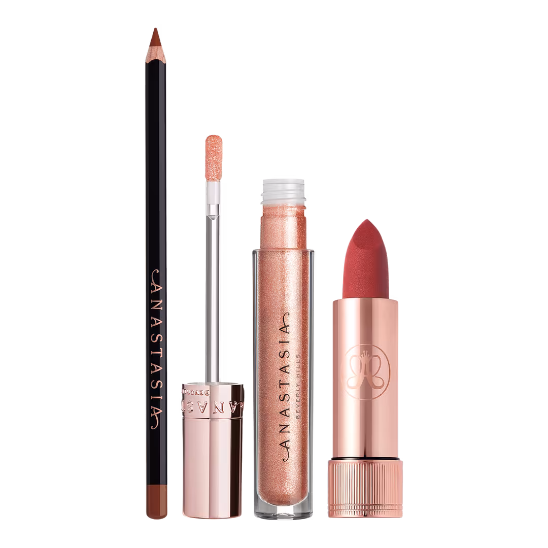 Anastasia Beverly Hills  Sugar Kissed – Limited Edition 3-Piece Lip Set