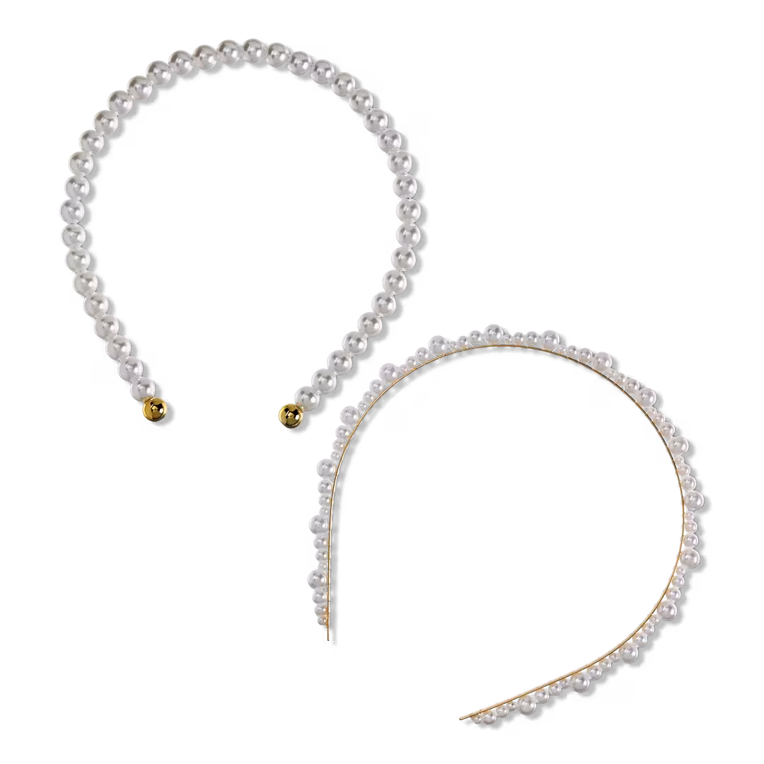 Conair Accessories  Faux Pearl Headbands