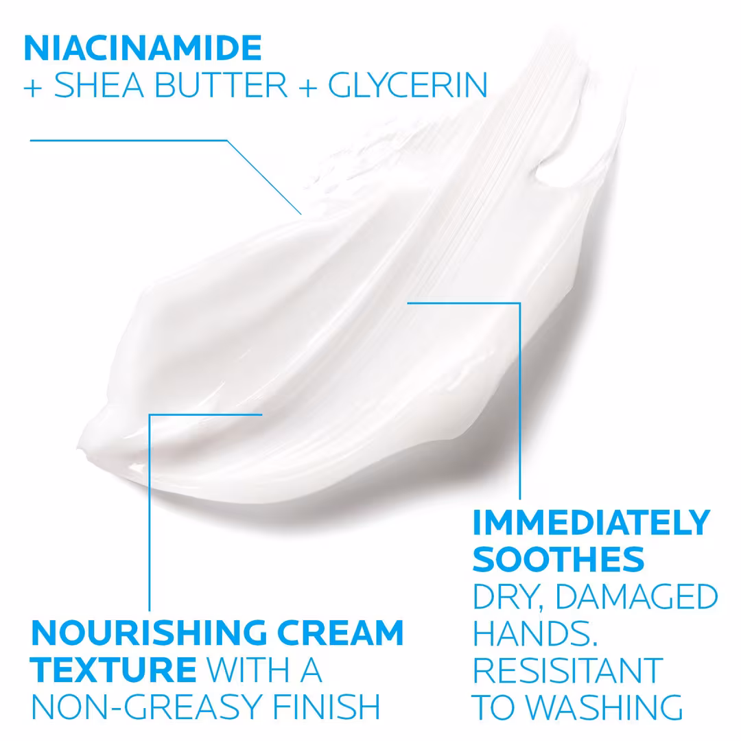 La Roche-Posay  Cicaplast Hand Repair Cream for Dry Hands