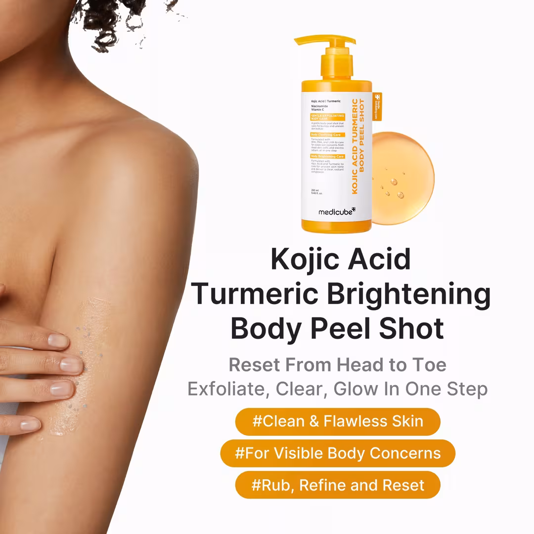 medicube  Kojic Acid Turmeric Body Peel Shot