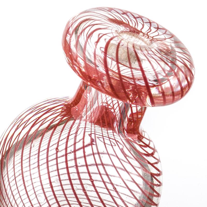 Spiral Glass Bubble Carb Cap (Random Color)