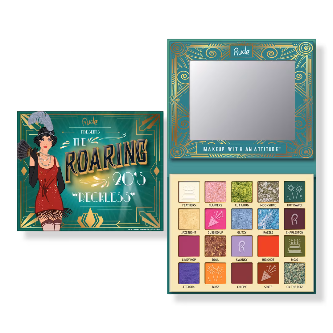 Rude  The Roaring 20's Eyeshadow Palette - Reckless