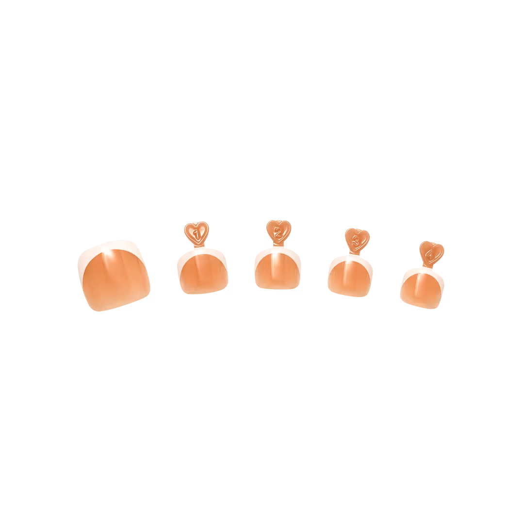 Nail Reformation  Tanlines Toe Nails Press On Nails