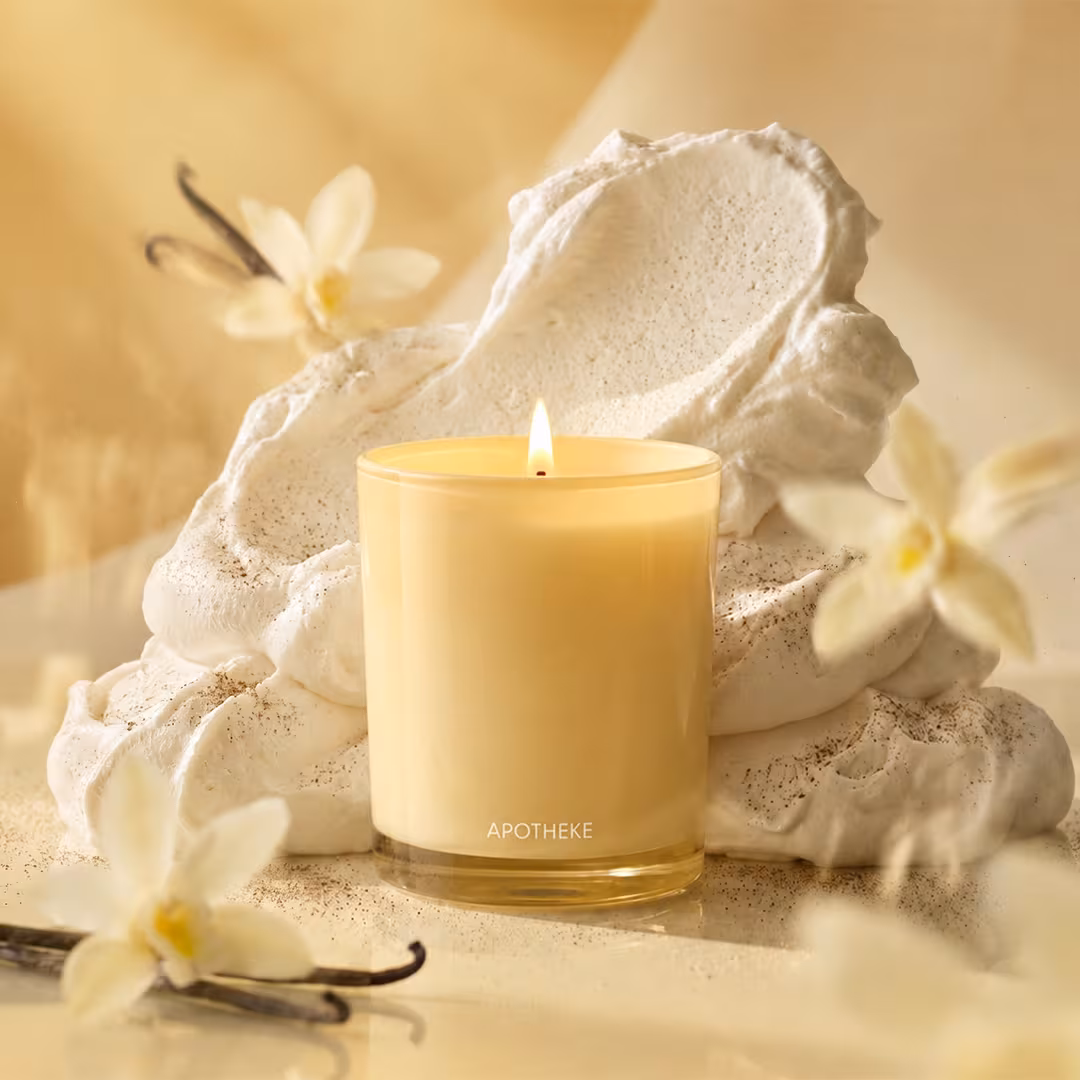 APOTHEKE  Vanilla Cream Petite Scented Candle