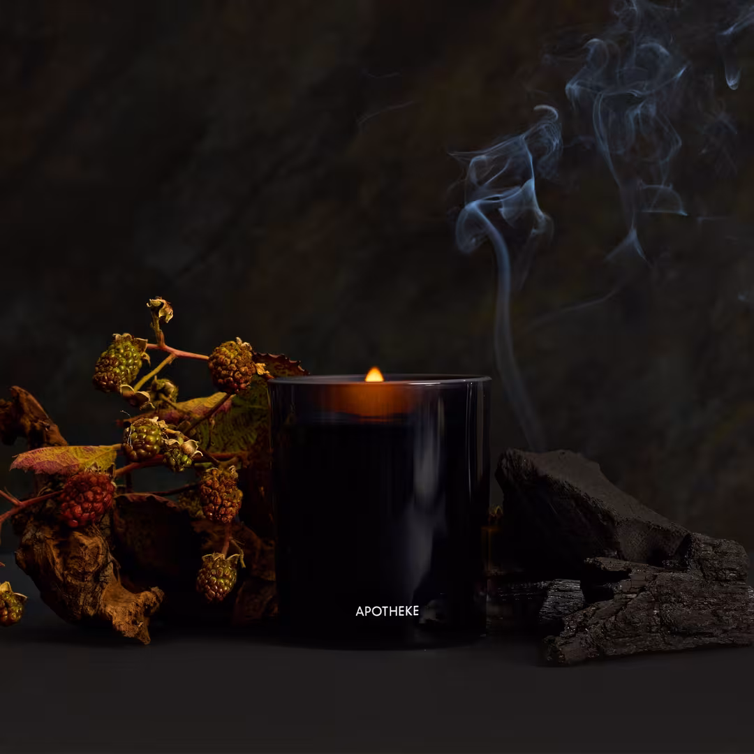 APOTHEKE  Charcoal Scented Candle
