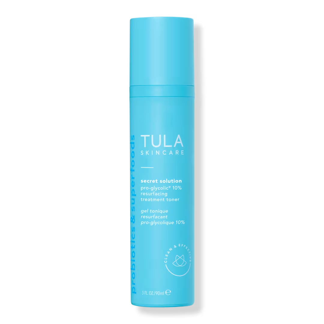 TULA  Secret Solution Pro-Glycolic 10% Resurfacing Toner