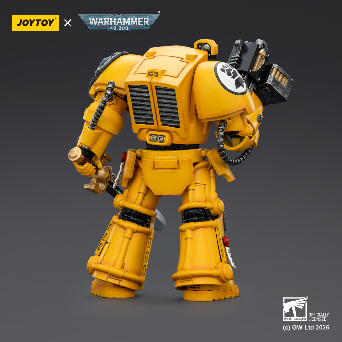 JOYTOY Warhammer 40k 1: 18 Imperial Fists Terminators - JOYTOY WORLD