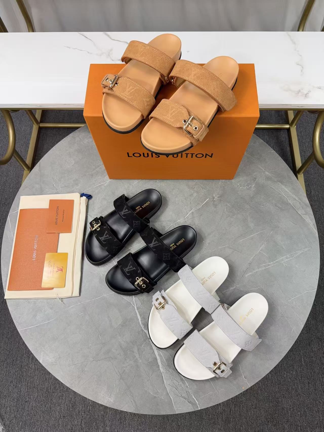 LV Bom Dia Flat Comfort Mule