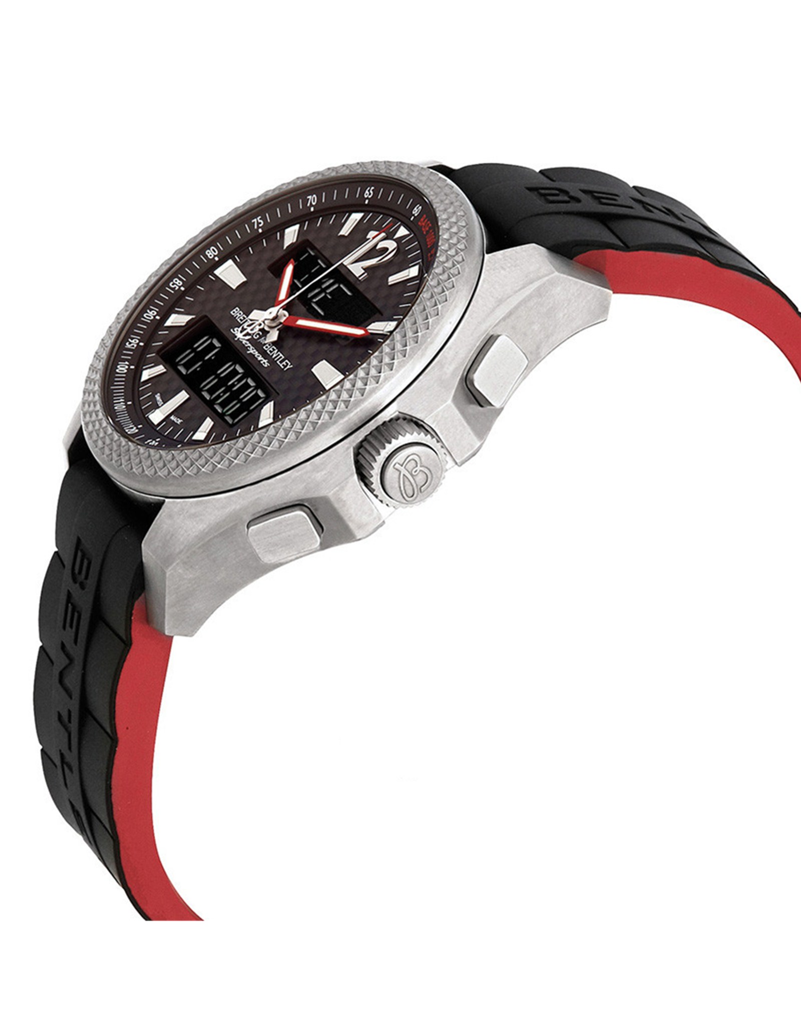 Replica Breitling Bentley Supersports B55 Carbon Dial Perpetual Men's Watch