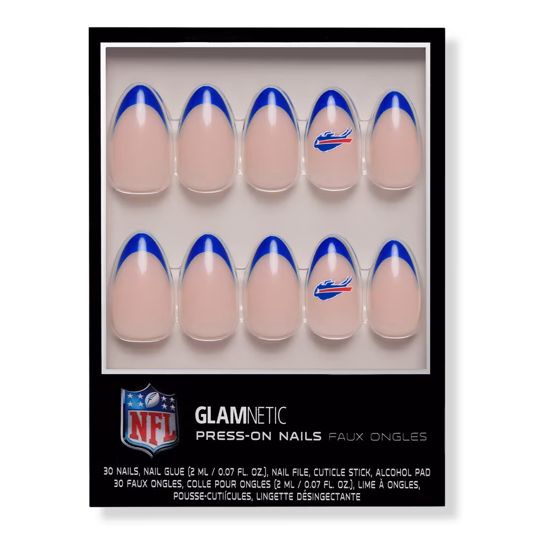 Glamnetic x Fanatics Nail  Buffalo Bills Press-On Nails