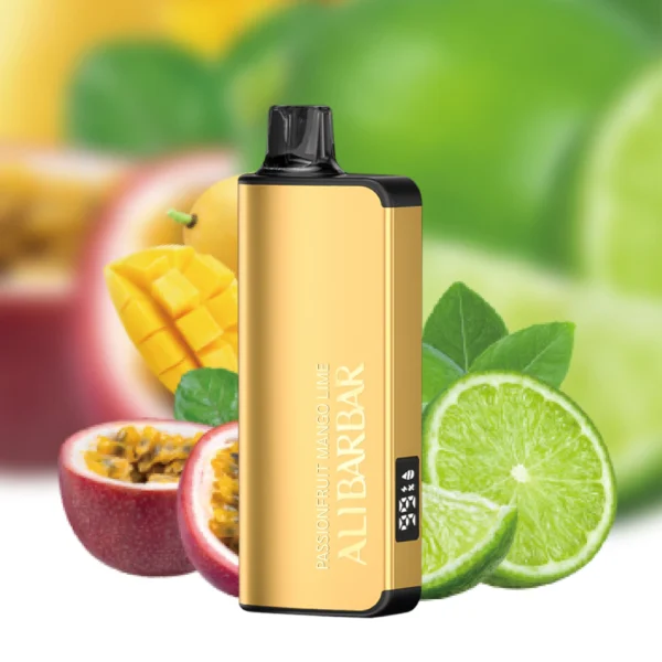 ALIBARBAR INGOT 9000 Puffs Passionfruit Mango Lime