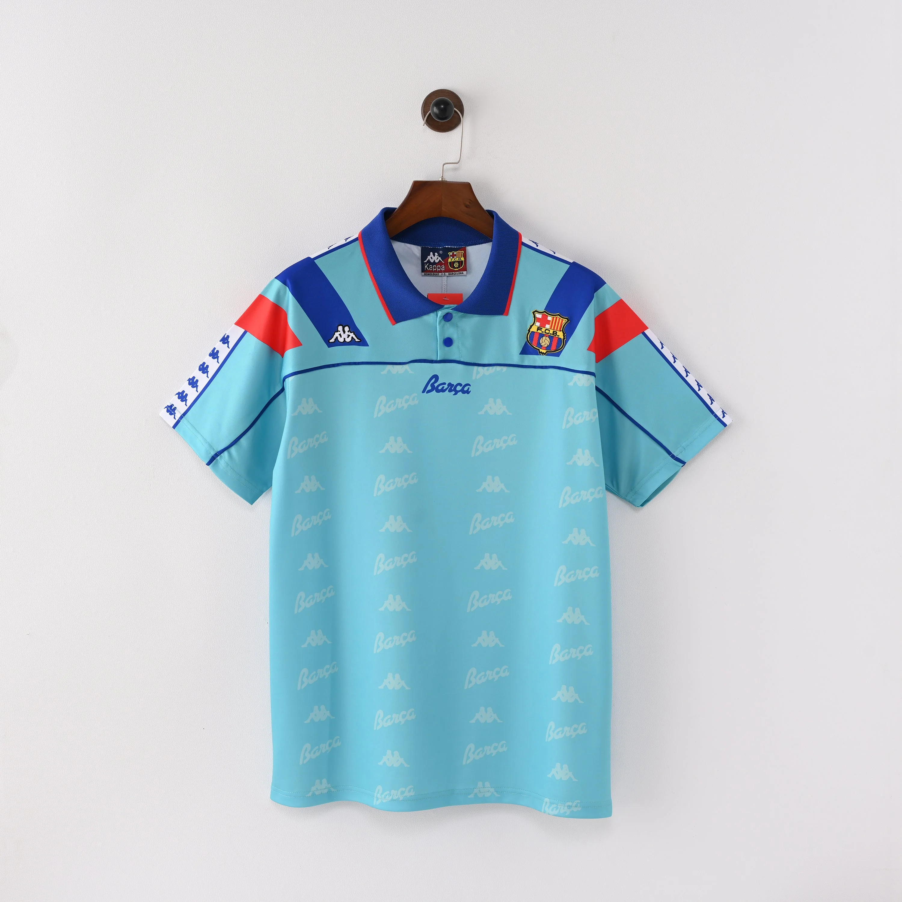 Barcelona Retro Vintage Away Jersey Men 1992-1995