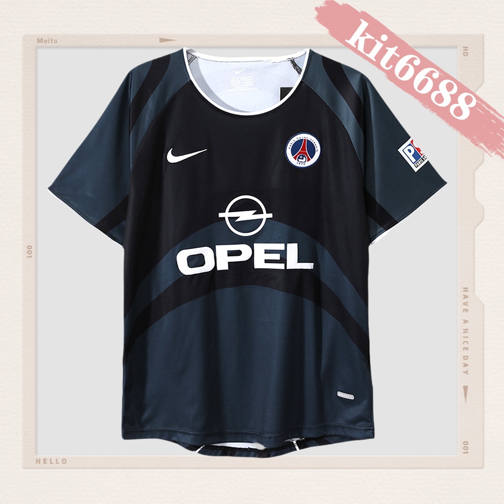 2001/2002 Paris Saint-Germain Second Away Retro Football Shirt