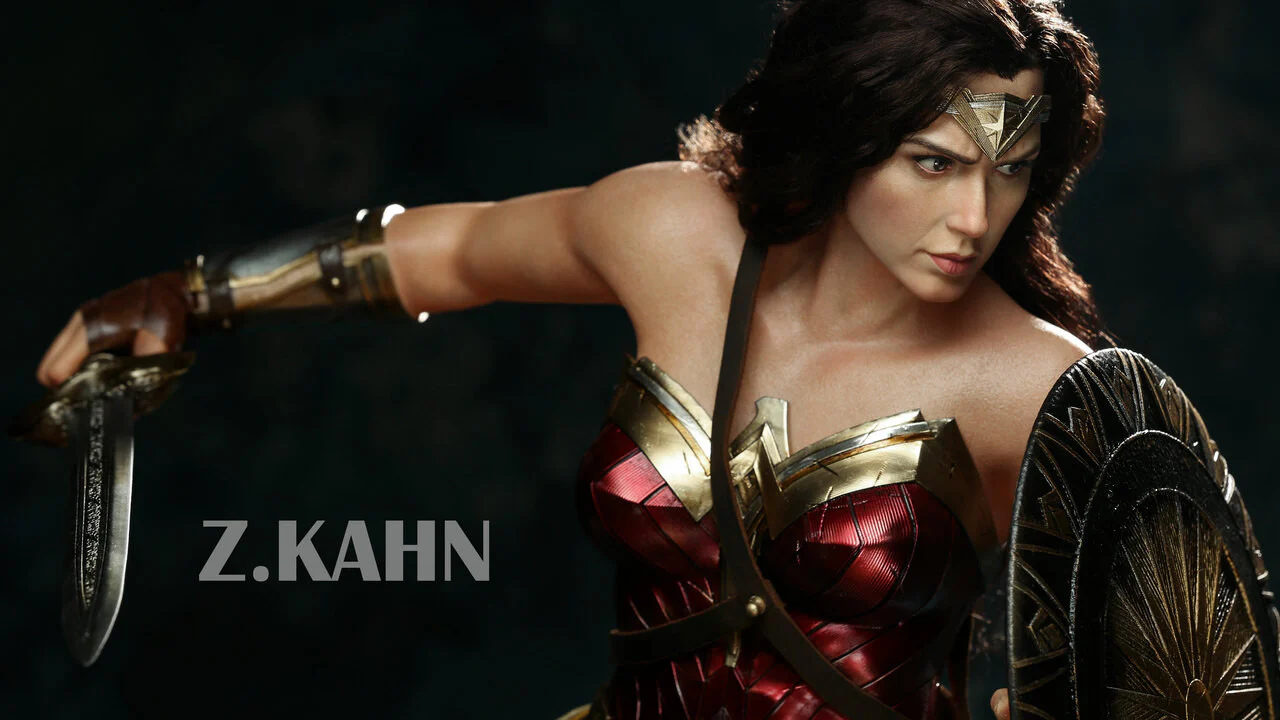 DC Comic - Wonder Woman (Femme Fatale) | 1:3 Resin Statue | von Z.KAHN Studio