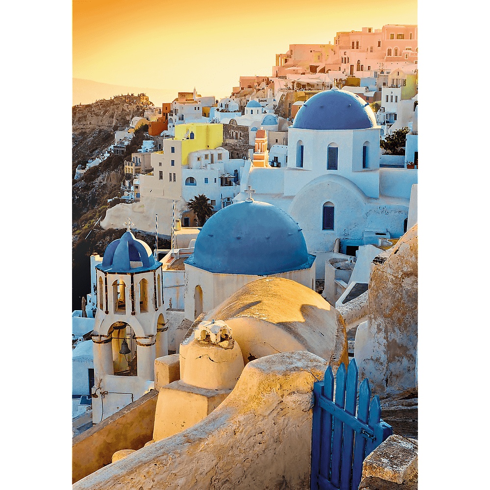 Puzzle Premium Plus Quality 1000 El. Photo Odyssey: Miasteczko Oia, Santorini