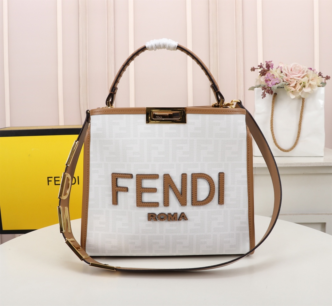Fendi Peekaboo ISeeU Tote Bag