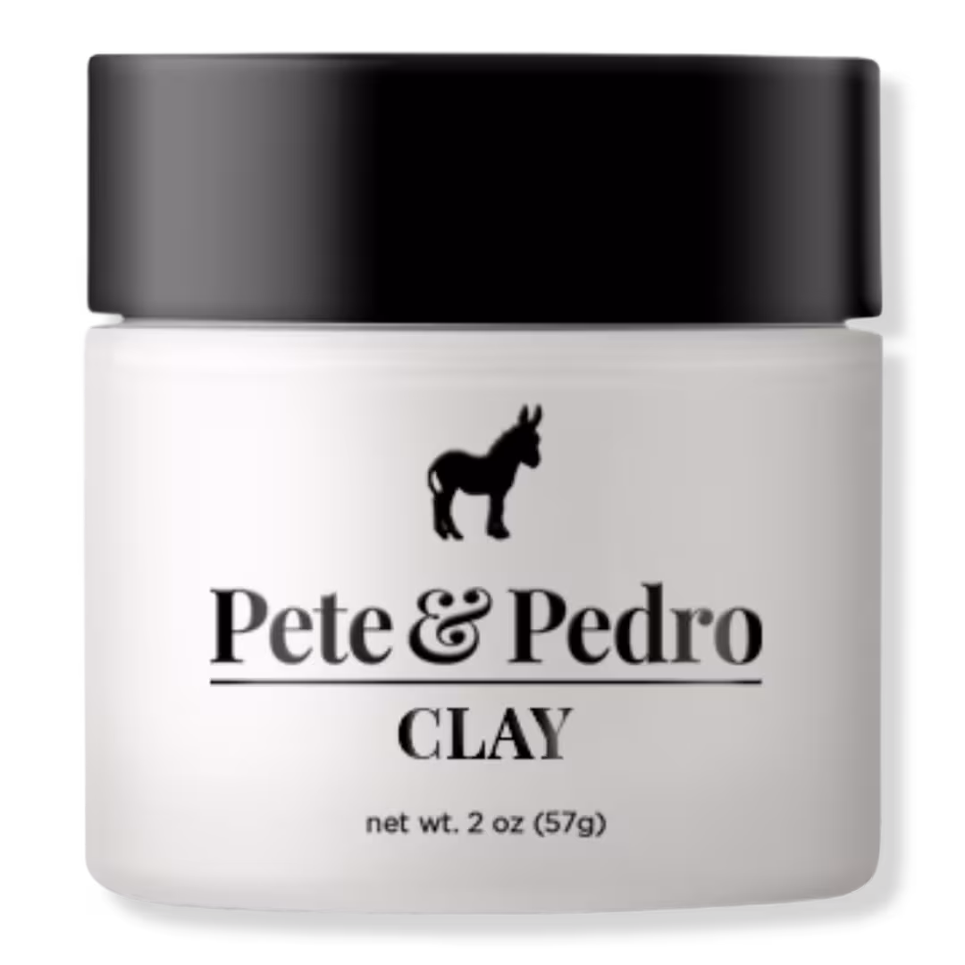Pete & Pedro  Hair Clay With Medium Hold Low Shine Matte Finish