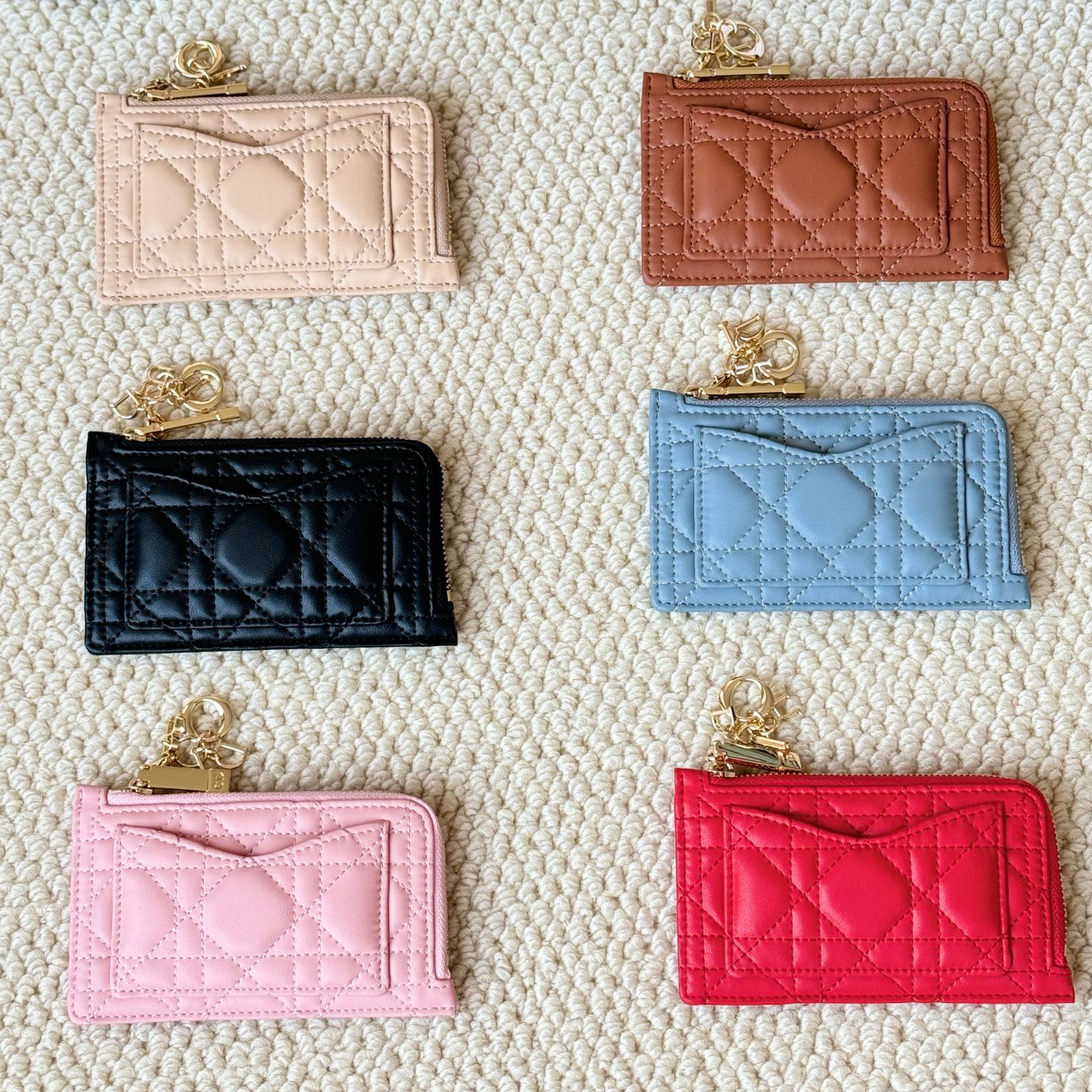 Dior Wallets Card Holder Wallet S0965