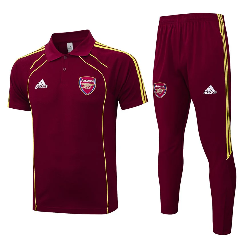 Arsenal Polo Men 2025 2026 Dark Red