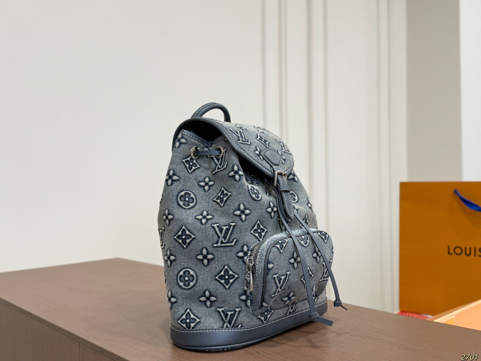 LV Denim Backpack