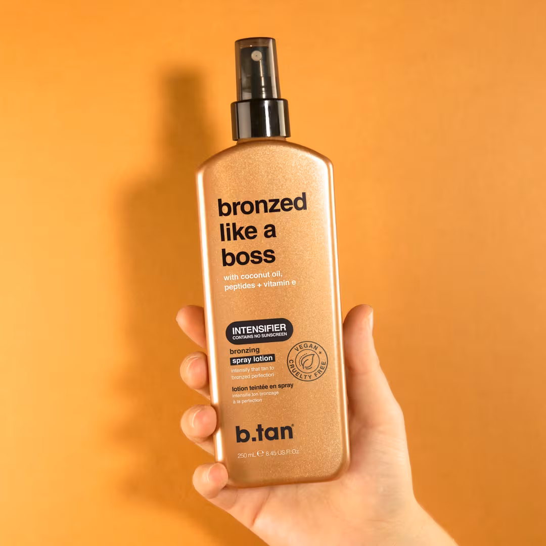 b.tan  Bronzed Like A Boss Bronzing Spray Lotion