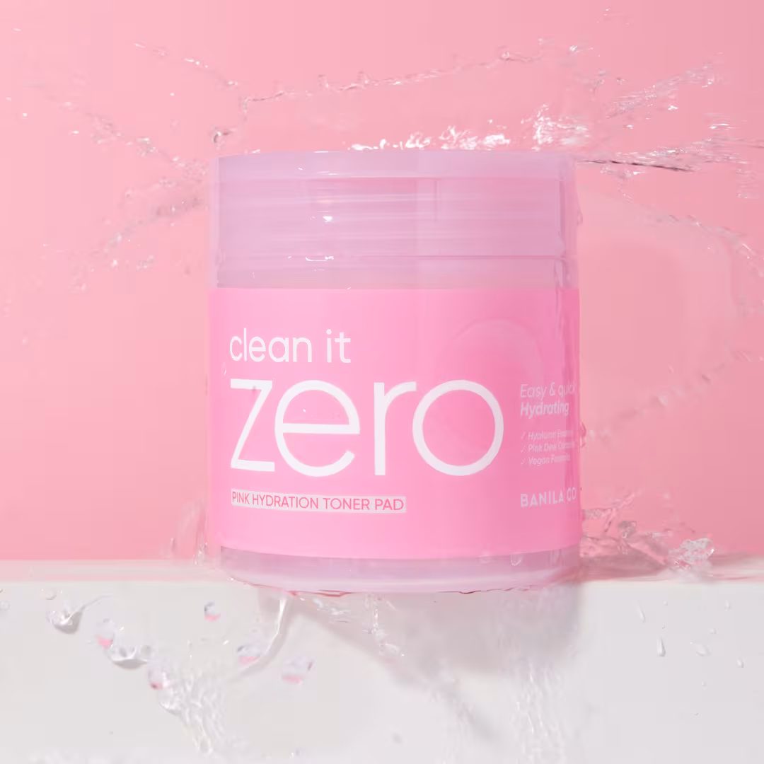 Banila Co  Clean it Zero Pink Hydration Toner Pads