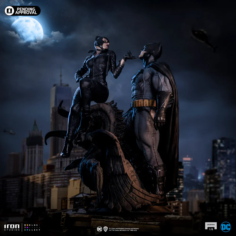 DC Comics - Batman & Catwoman | 1:6 Resin Statue | von Iron Studios
