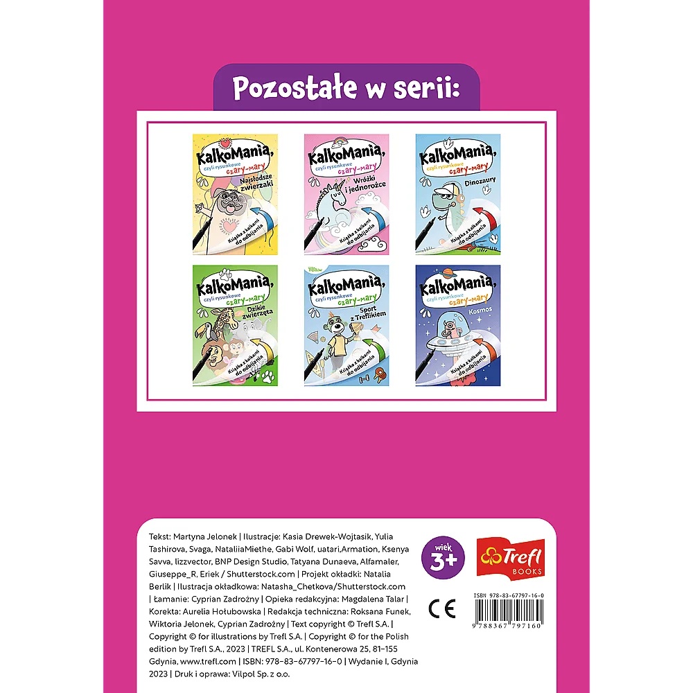 Książka Dla Dzieci Świat Syrenek. Kalkomania