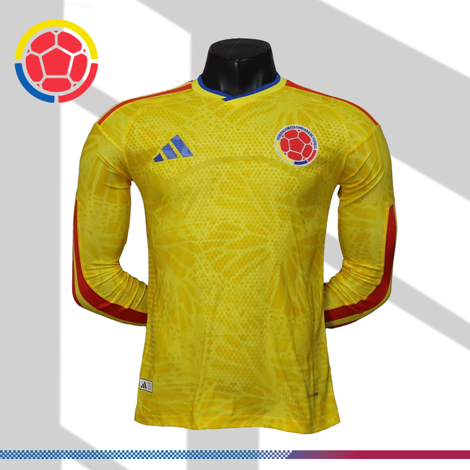 2026 Colombia Home long sleeves Football Shirt (Players)