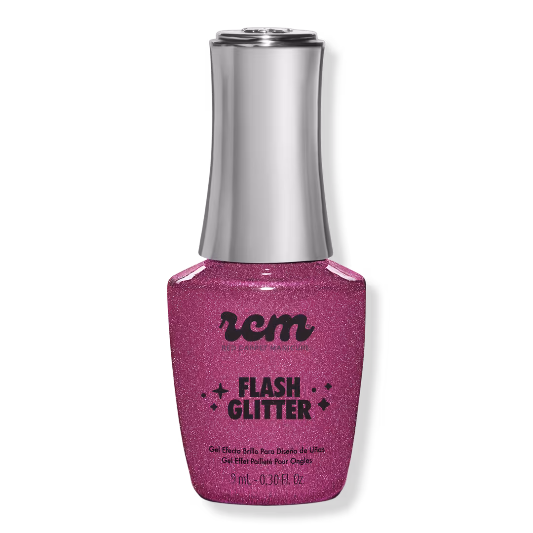 Red Carpet Manicure  Flash Glitter Special Effect Gel Polish