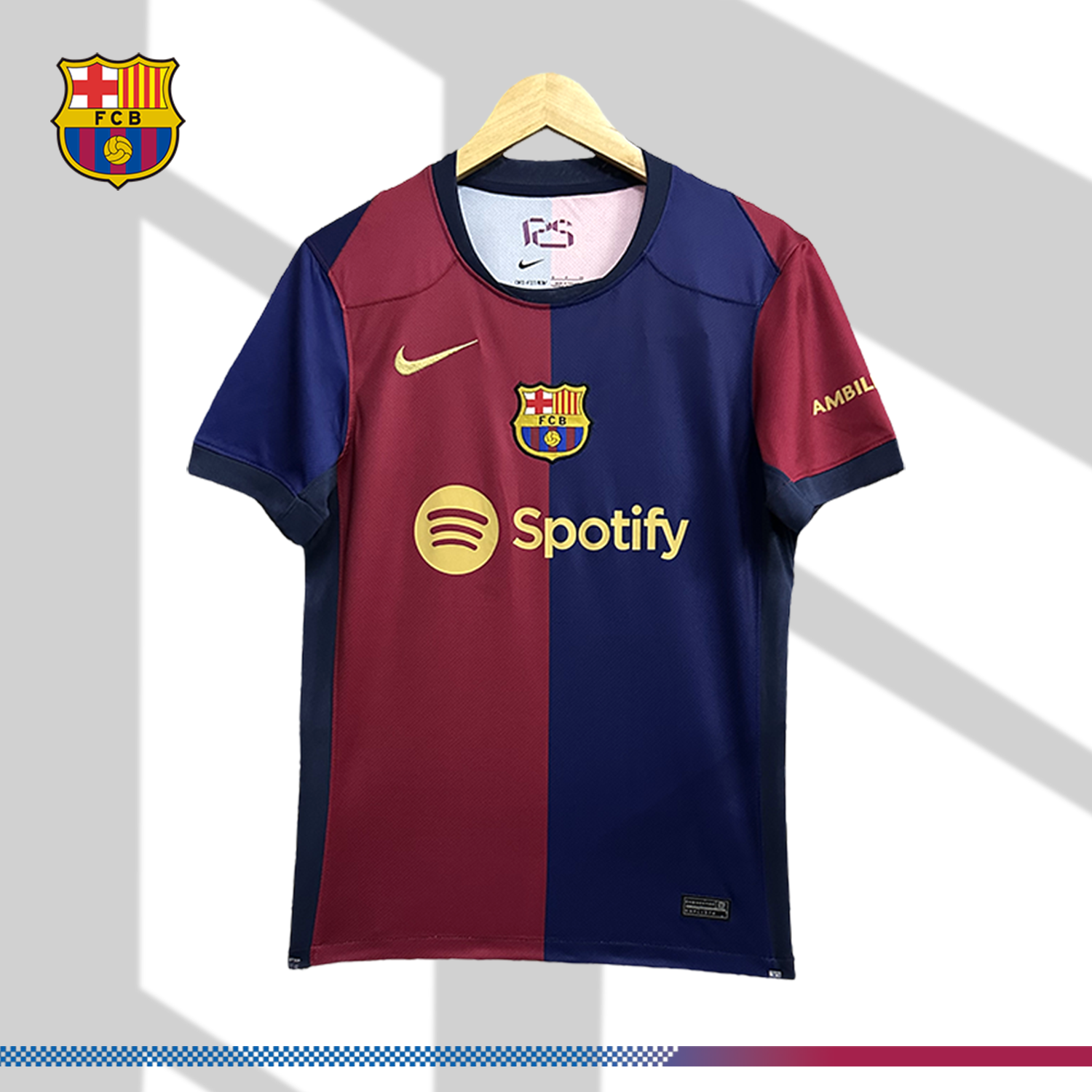 2024/2025 Barcelona Home Football Shirt (Fan Edition)