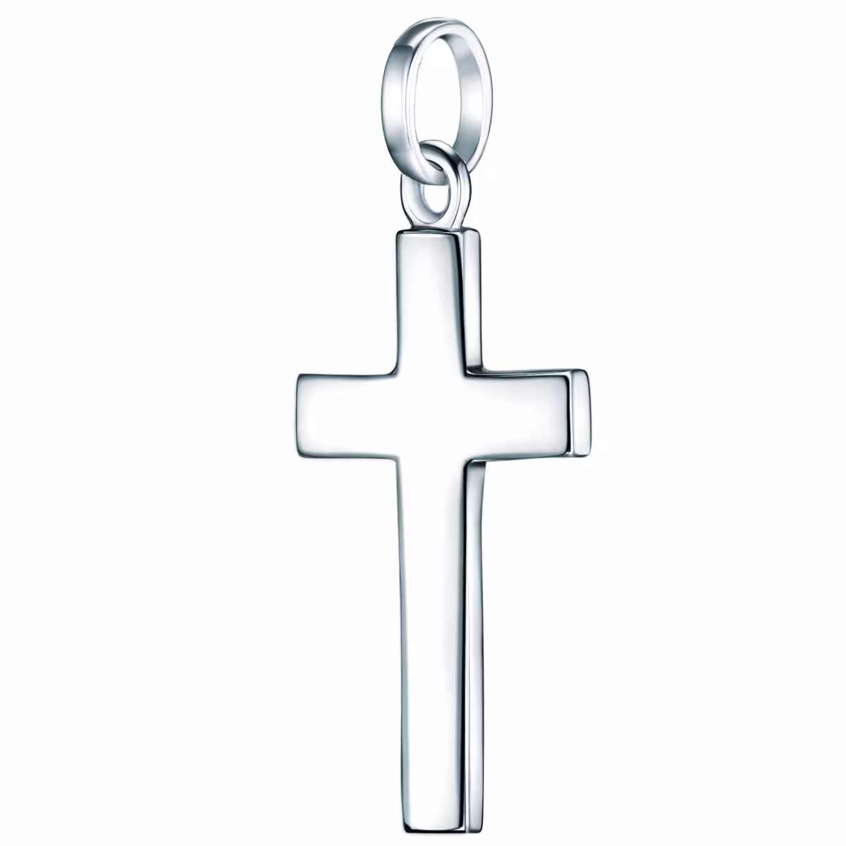 Anhänger Kreuz Sterling Silber in Silber