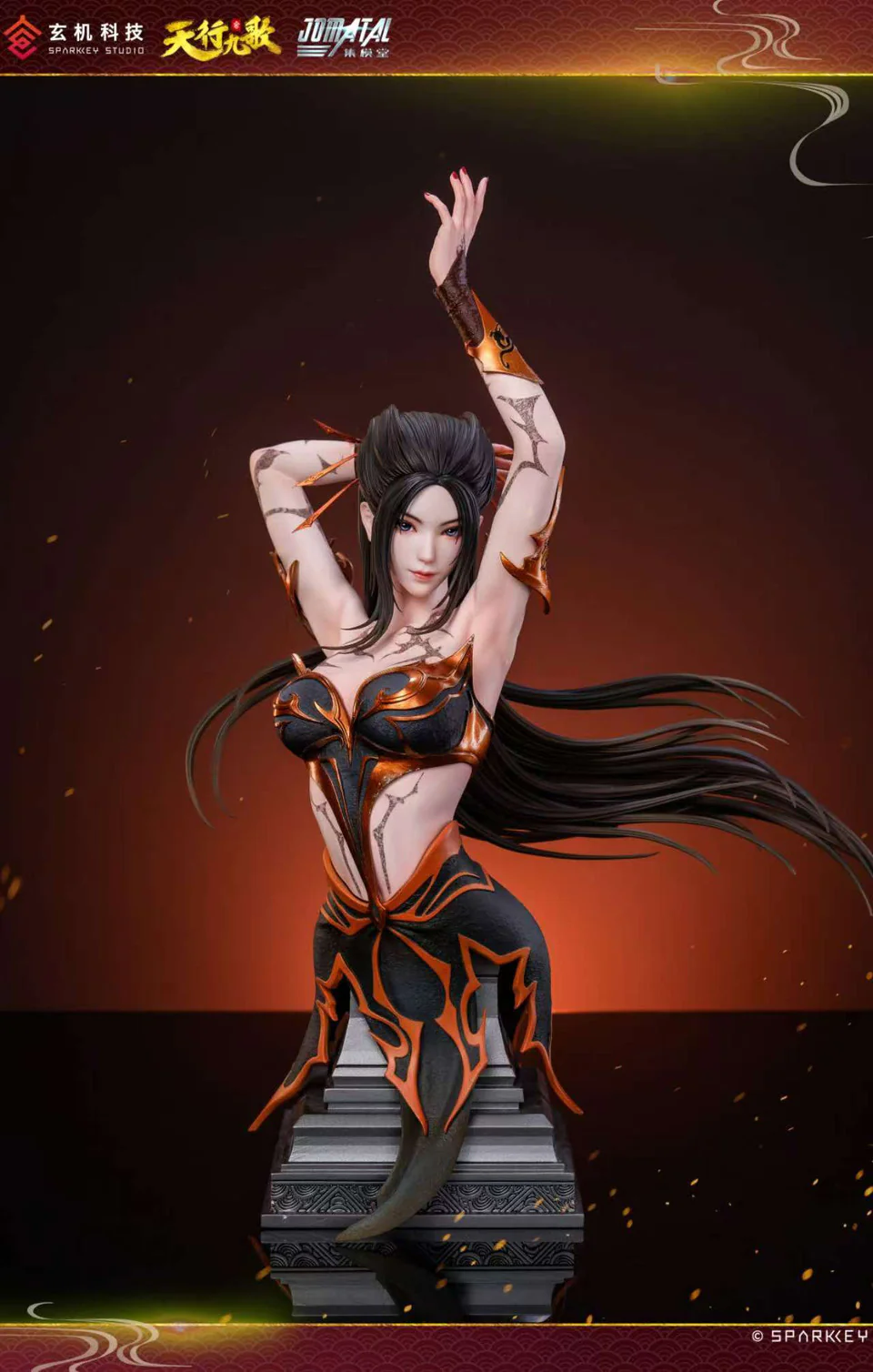 Nine Songs of the Moving Heavens - Yan Ling Ji | 1:4 Resin Statue | by Jomatal Studio