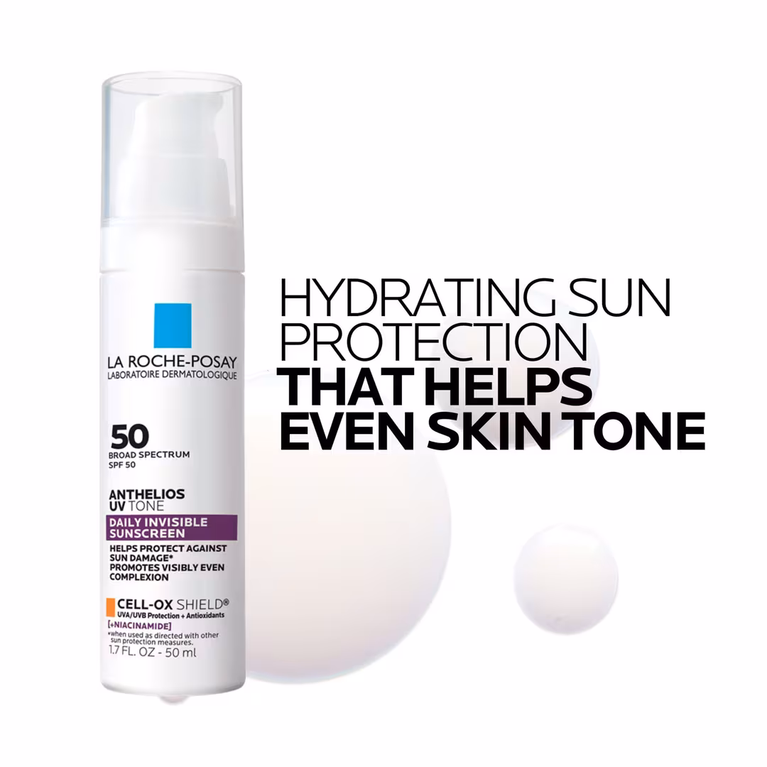La Roche-Posay  Anthelios UV Tone Sunscreen SPF 50 with Niacinamide