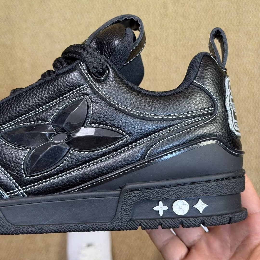 Loui Vuitto LV Skate Sneaker Black - CCSHOES