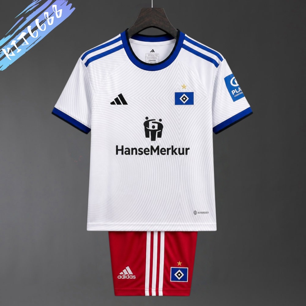 2026/2027 Hamburger SV Home Football Shirt (Kids Kit socks)