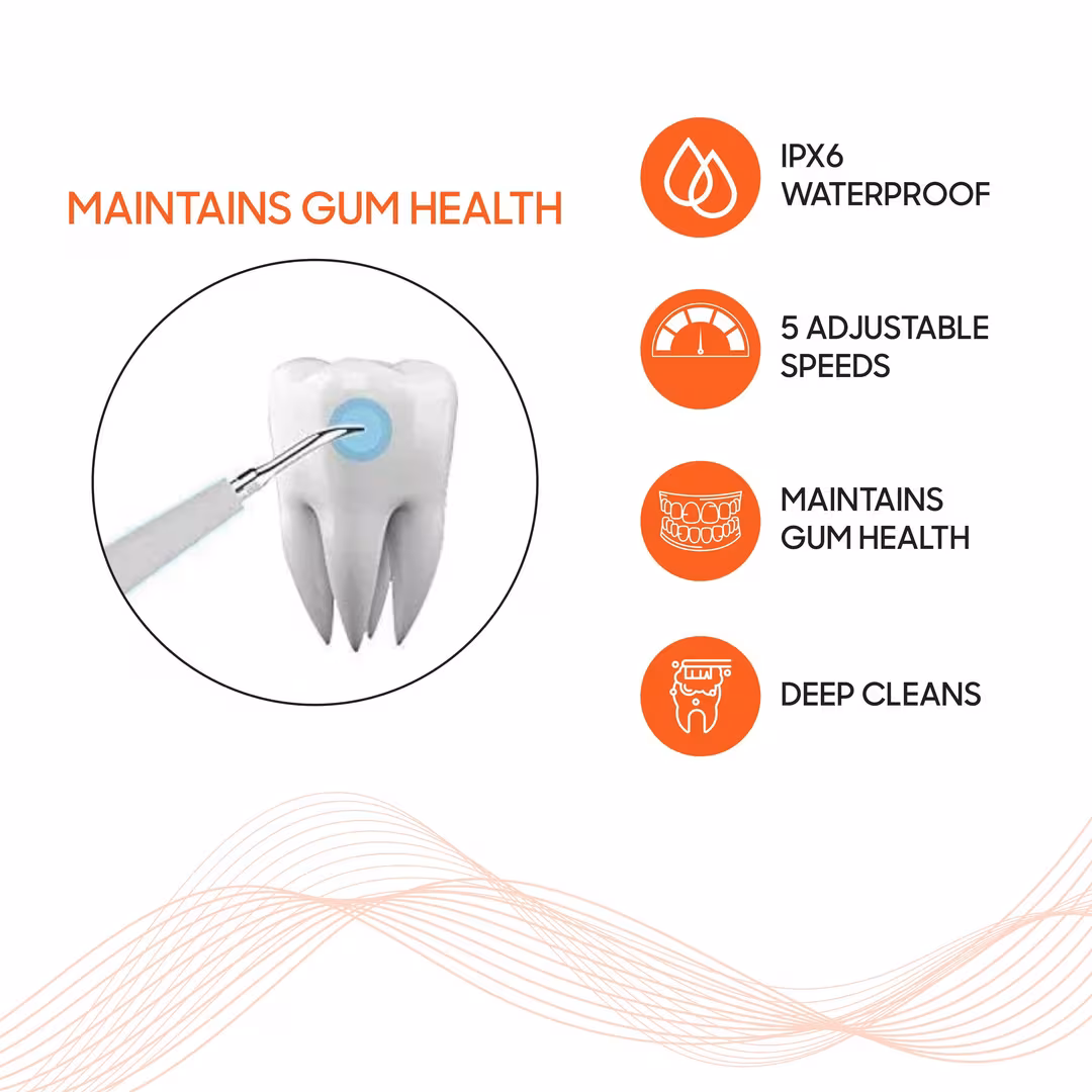 Sharper Image  Waterproof Electric Plaque Remover