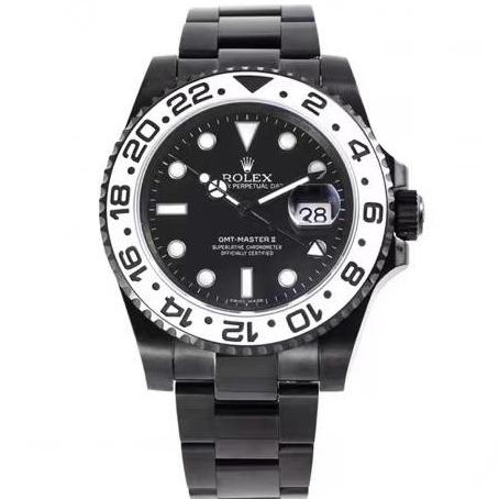 Rolex Watch GMT-MASTER II BLACK WHITE BEZEL Watch