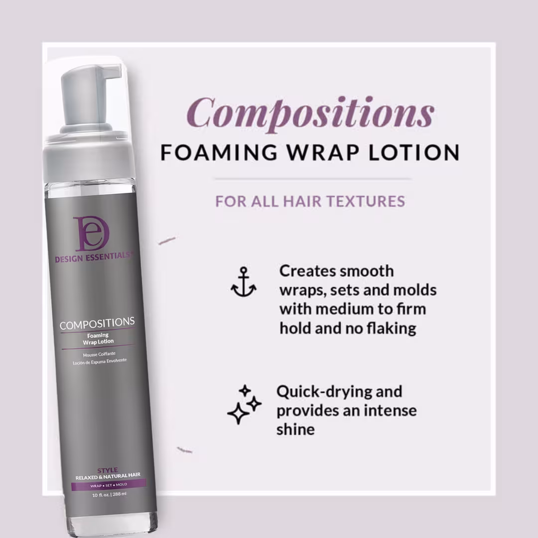 Design Essentials  Compositions Foaming Wrap Lotion