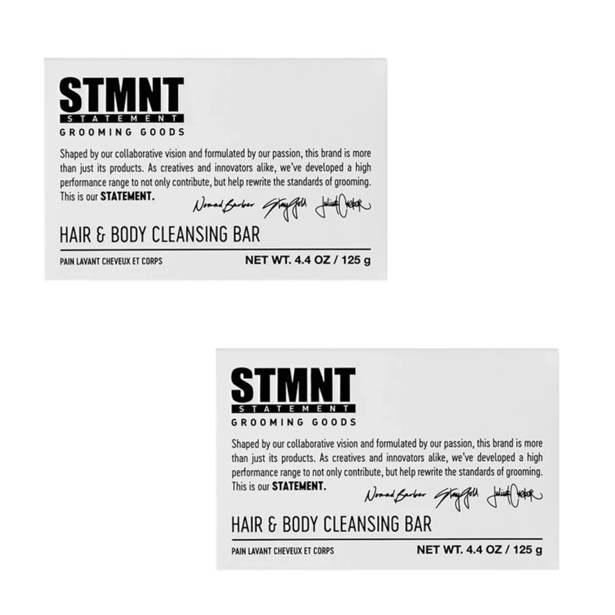 Grooming Goods Hair & Body Cleansing Bar 2er Set
