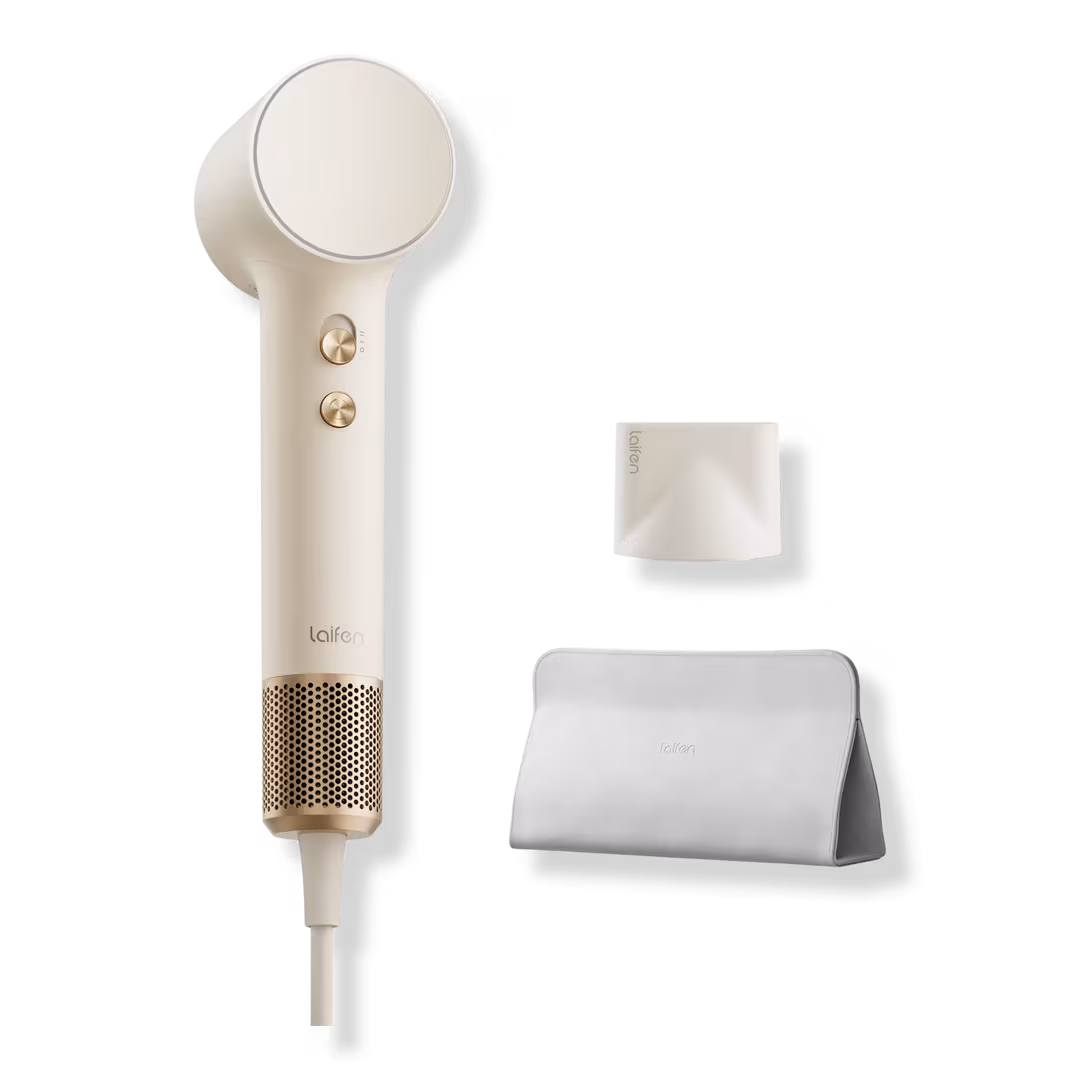 Laifen  Mini High-Speed Hair Dryer + Bag + 1 Magnetic Nozzle