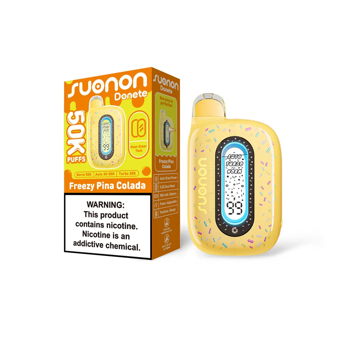 3 for $24.99 + Free Shipping SUONON DONETE 50K Disposable Vape