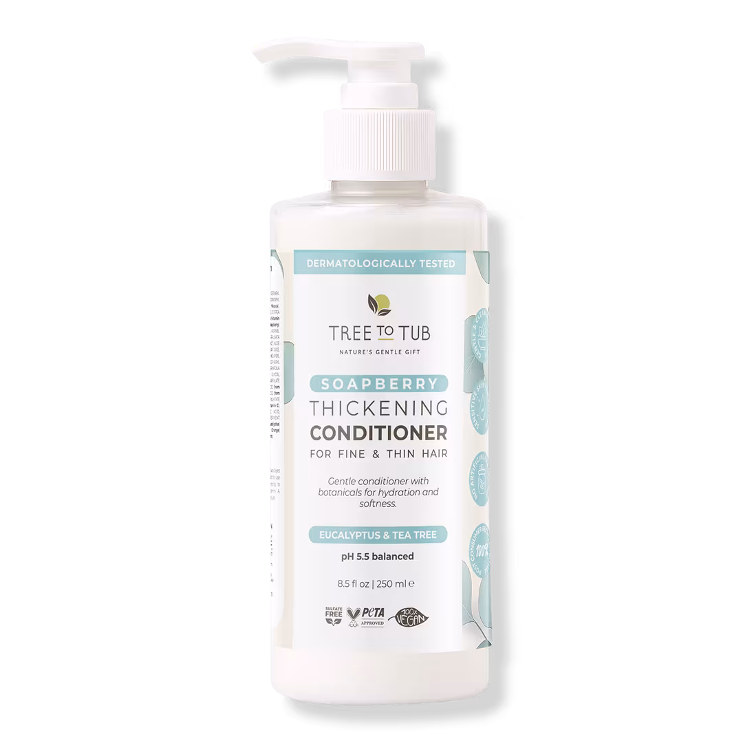 Tree To Tub  Soapberry Thickening Conditioner for Fine & Thin Hair