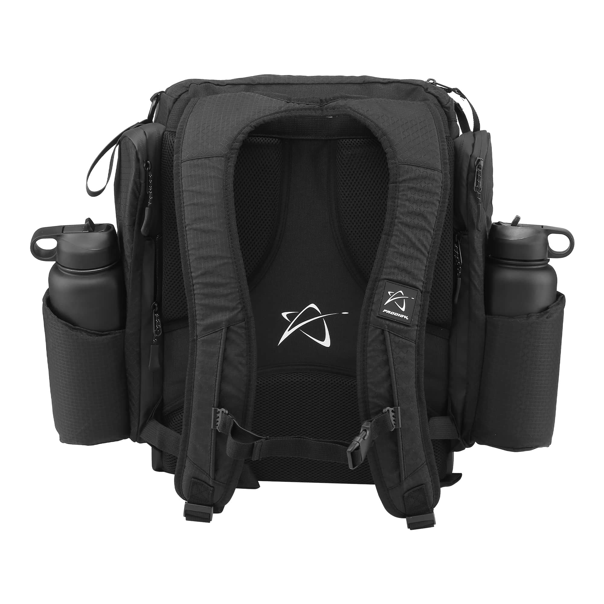 Prodigy Disc BP-1 V3 Disc Golf Backpack | Frisbee Golf Bag with 30+ Disc Capacity | Pro Quality Disc Golf Bag Backpack | Tear and Water Resistant | Tons of Storage | Large Disc Golf Bag (Black)