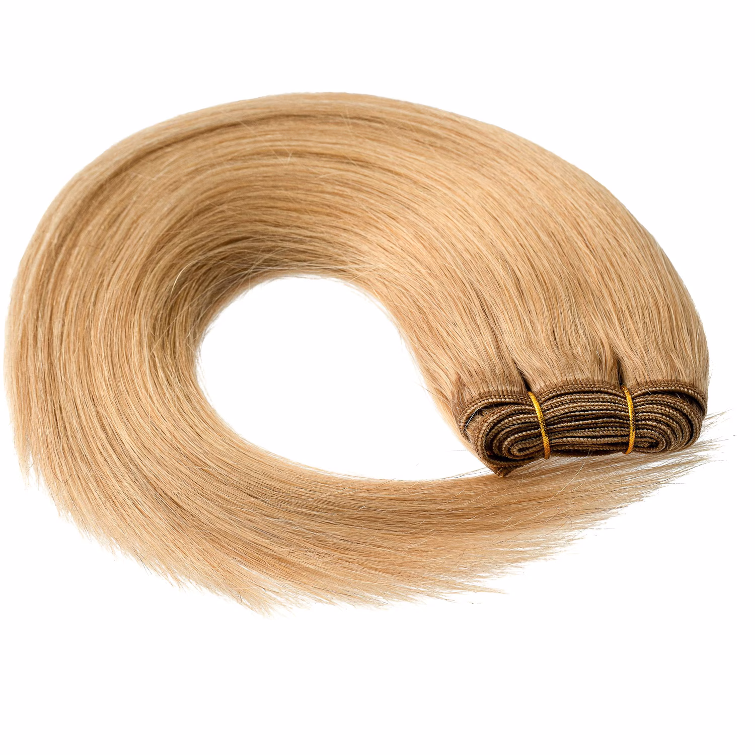 Tresse Extensions Echthaar #9/31 Lichtblond Gold-Asch 100g